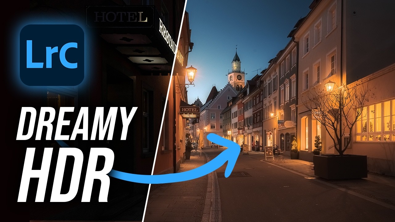 How to Edit GLOWING HDR Photos in LIGHTROOM!