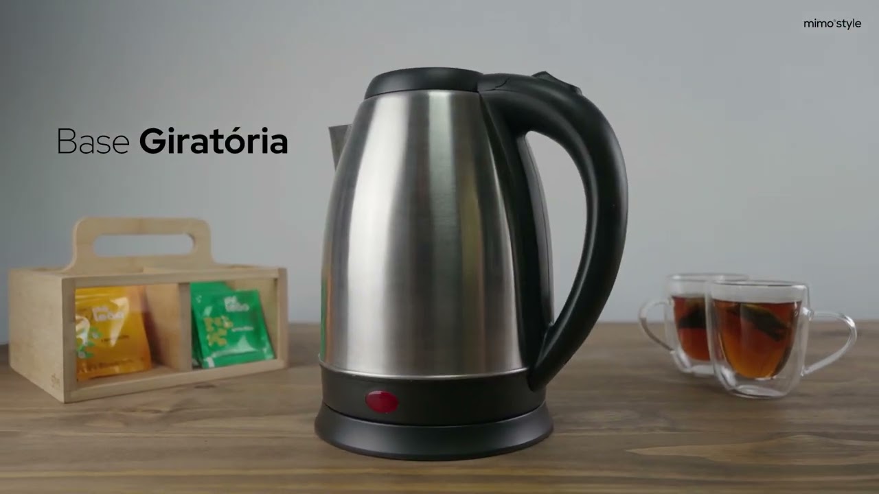 CHALEIRA EL&Eacute;TRICA DE INOX SMART - Estilo Mimo