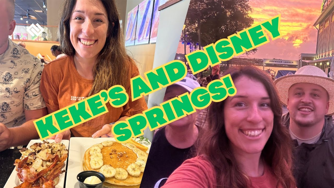 Big AMERICAN Breakfast, Disney Springs & Our Smart RayBans Unboxing/Review! #floridavlog