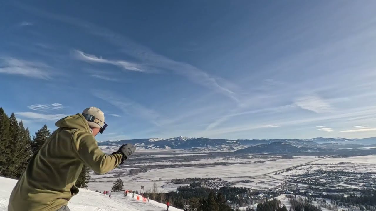 Jackson Hole New Years Trip Day 1 Run 4