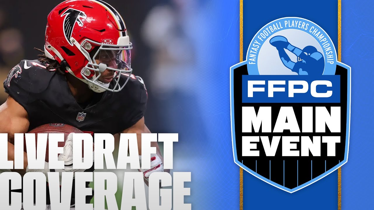 $1 MILLION FFPC Main Event LIVE Draft! High-Stakes Fantasy Football Strategy with Coachspeak Index