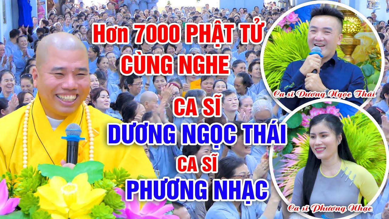 CA SĨ DƯƠNG NGỌC THÁI VÀ CA SĨ PHƯƠNG NHẠC HÁT CÚNG DƯỜNG ĐẠI CHÚNG