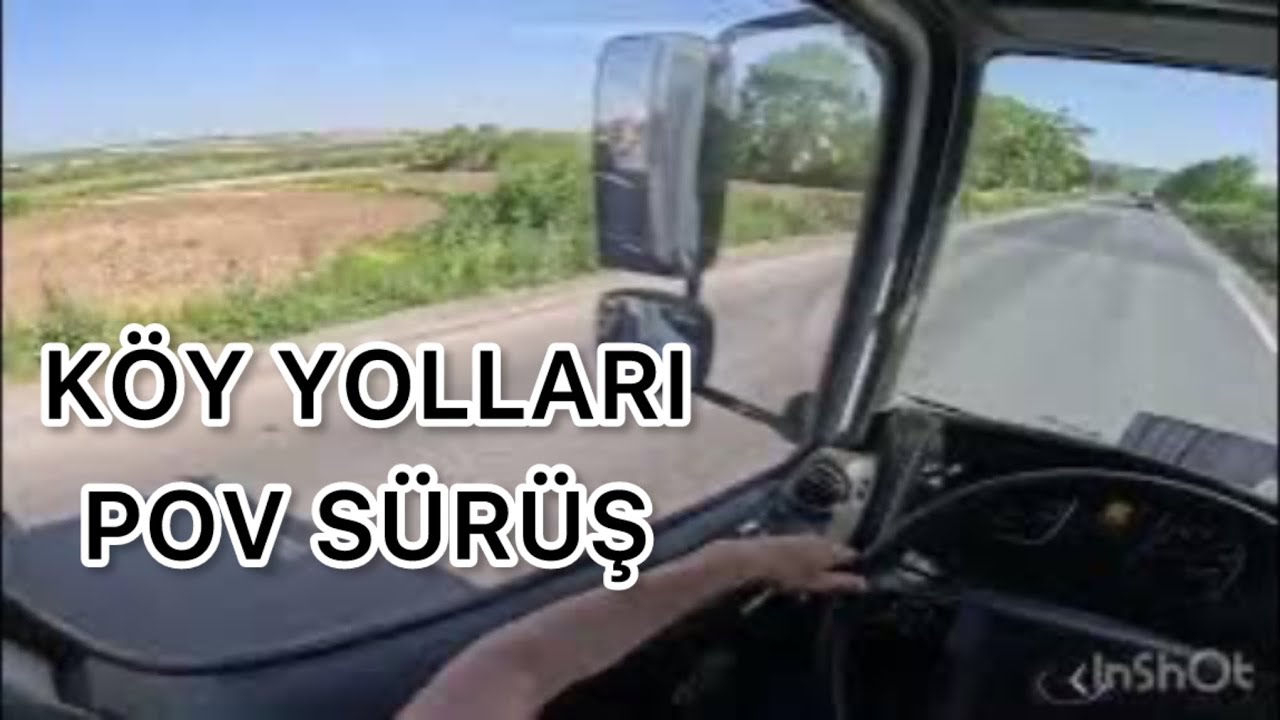 ATEGO 2124 2020 MODEL POV SÜRÜŞ                   ARNAVUTKÖY - ESENKENT KÖY YOLLARI