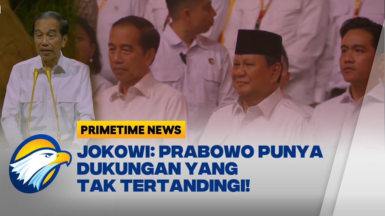 Jokowi Jadi Sorotan Saat Hadiri HUT ke-17 Partai Gerindra - [Primetime News]