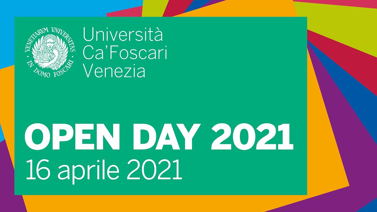 Open day lauree magistrali Università Ca' Foscari Venezia - 16 aprile