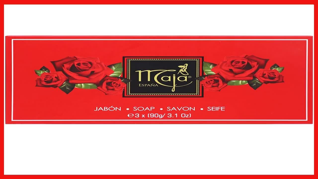Maja Soap, Perfumed Bar Soap, Body Wash Bar, Clean and Moisturize your Skin, Beautifully Scented