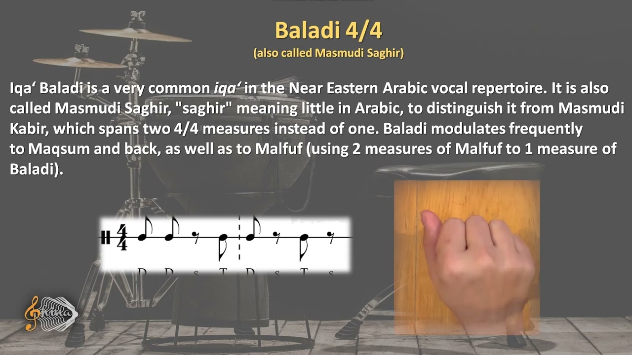 Baladi - masmoudi saghir ايقاع بلدي - مصمودي صغير