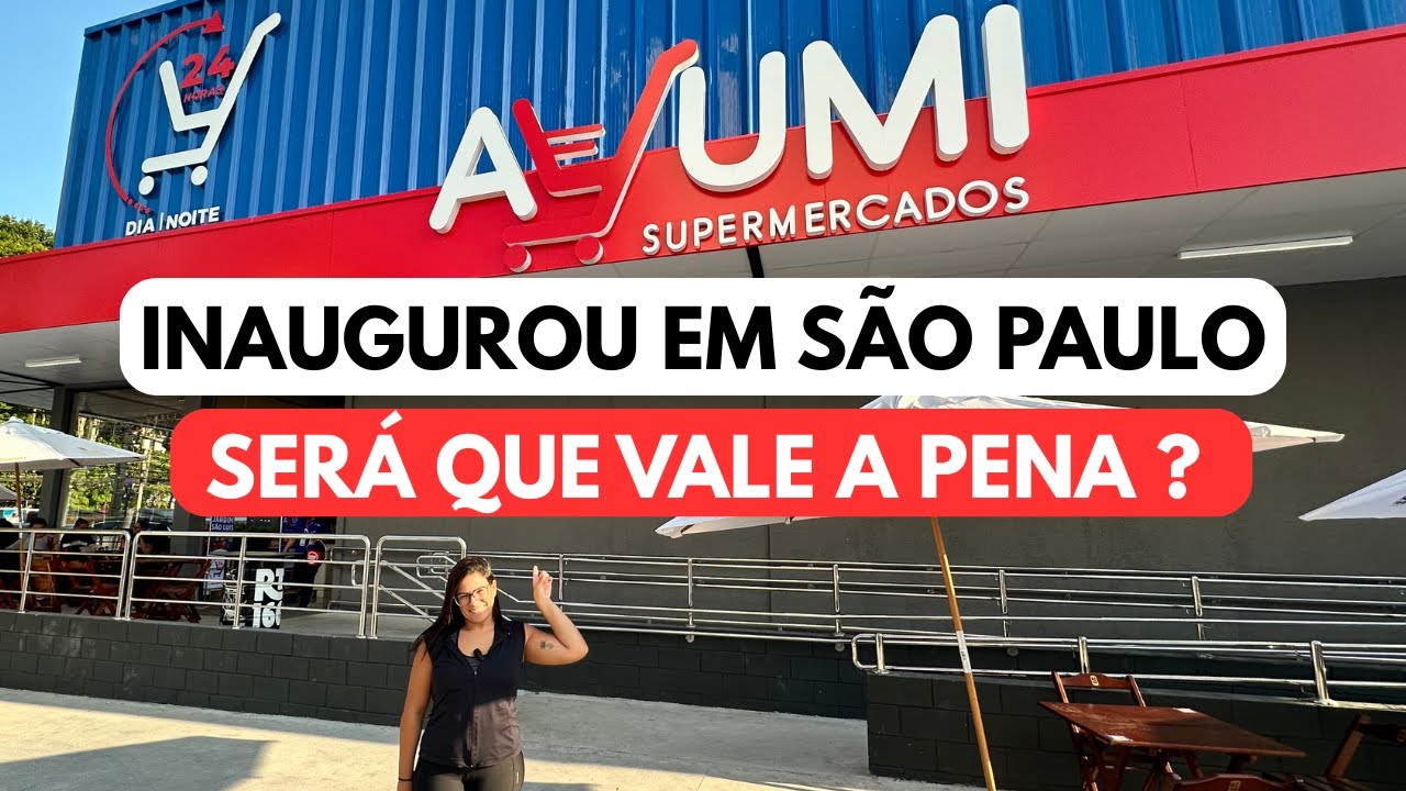 Mercado NOVO em São Paulo! Veja os PREÇOS e a ESTRUTURA do Ayumi Supermercado