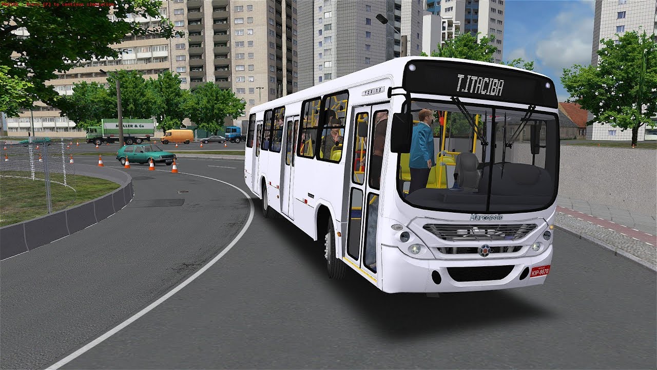 [OMSI 2] Torino 2007 OF 1721 BT5 - Mapa Transcol Linha 500 +G27 #omsi #omsi2