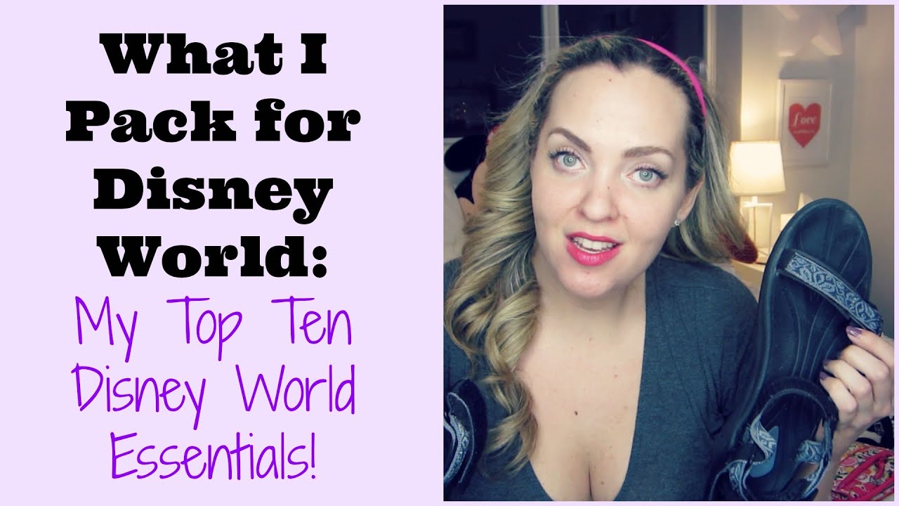 What I Pack for Disney World 2015: My Top Ten Disney World Essentials | Gillian At Home