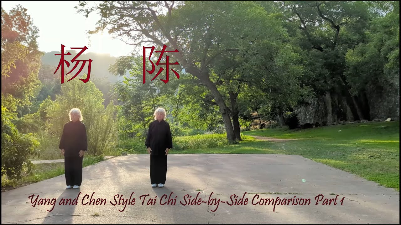 Yang and Chen Style Tai Chi Side-by-Side Comparison Part 1