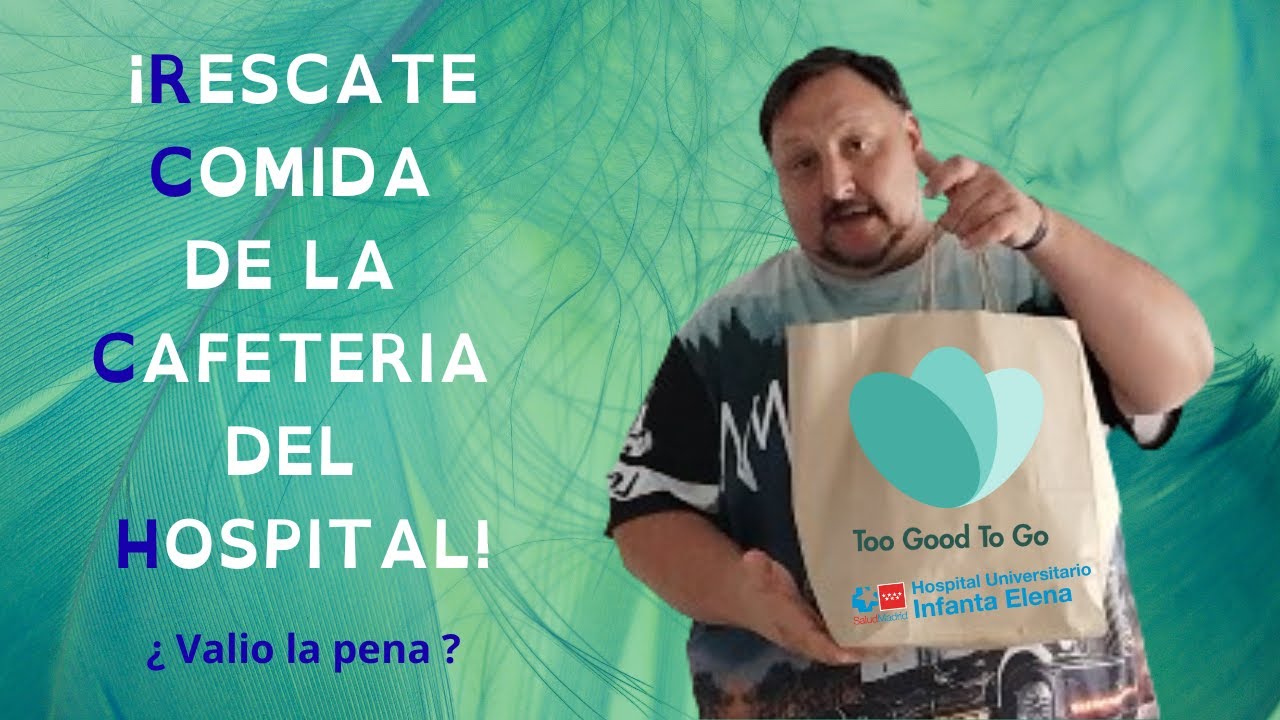 ¡RESCATE COMIDA DE LA CAFETERIA DEL HOSPITAL! ¿VALIO LA PENA?