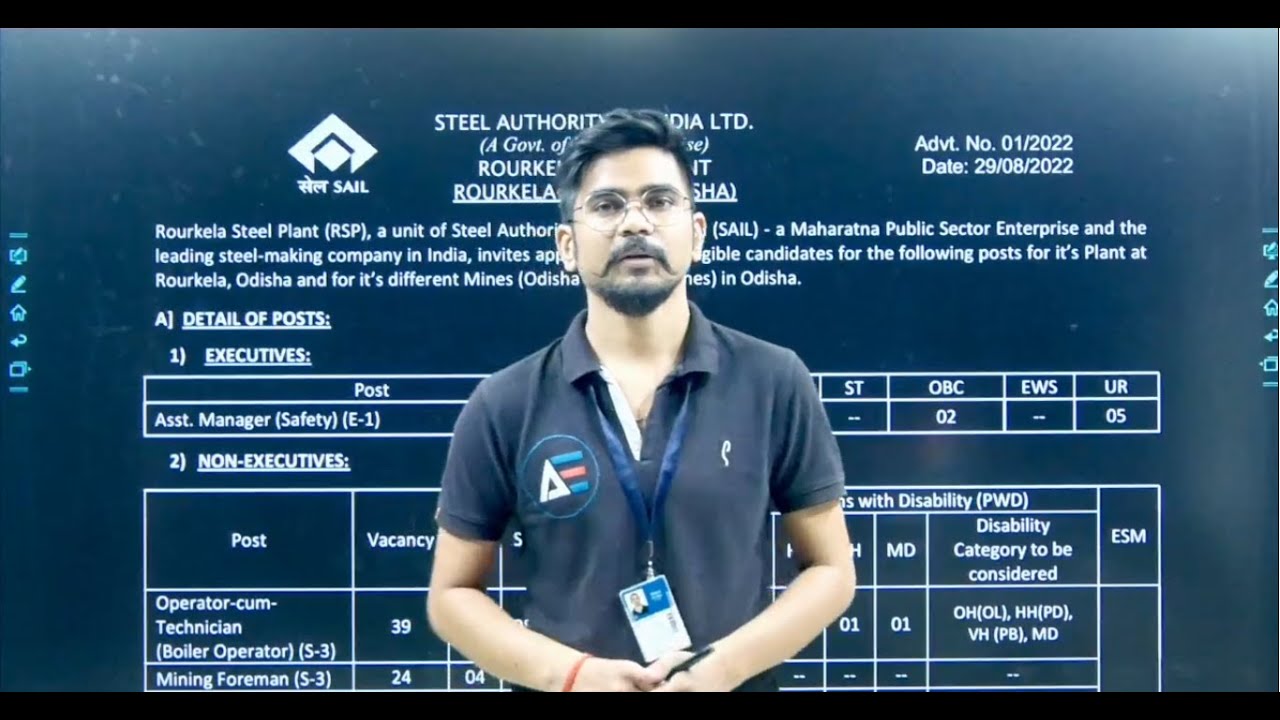 SAIL Recruitment 2022 🔥🔥 || OCT (Operator cum Technician) [Junior Engineer] EE/ME/CE || Rourkela