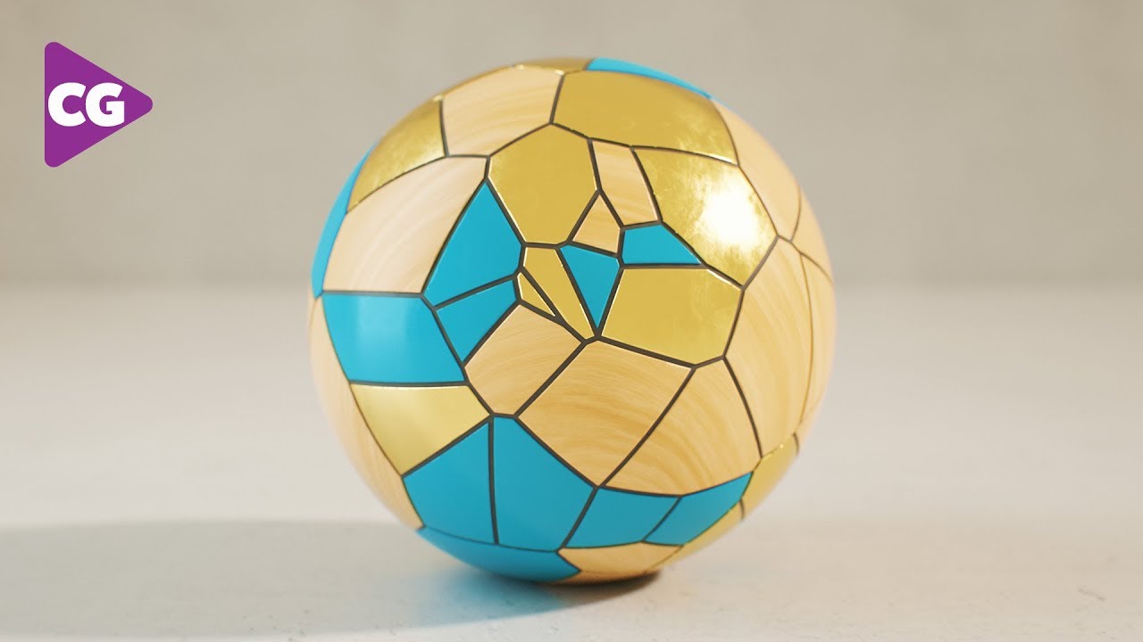 C4D Abstract Voronoi Effect - Cinema 4D Tutorial (Free Project)