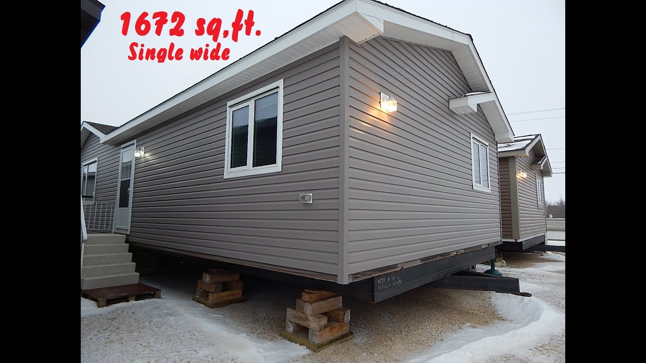ML-3 Mobile Home Tour: 22ft x 76 ft (1672 sq,ft) single wide