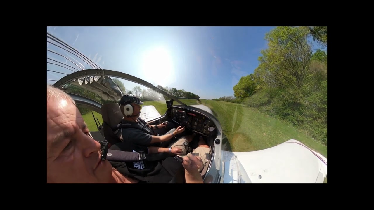 Hadfold Farm Strip Nr Billingshurst to Sandown Airport IOW 27-4-2025  G-TMAX