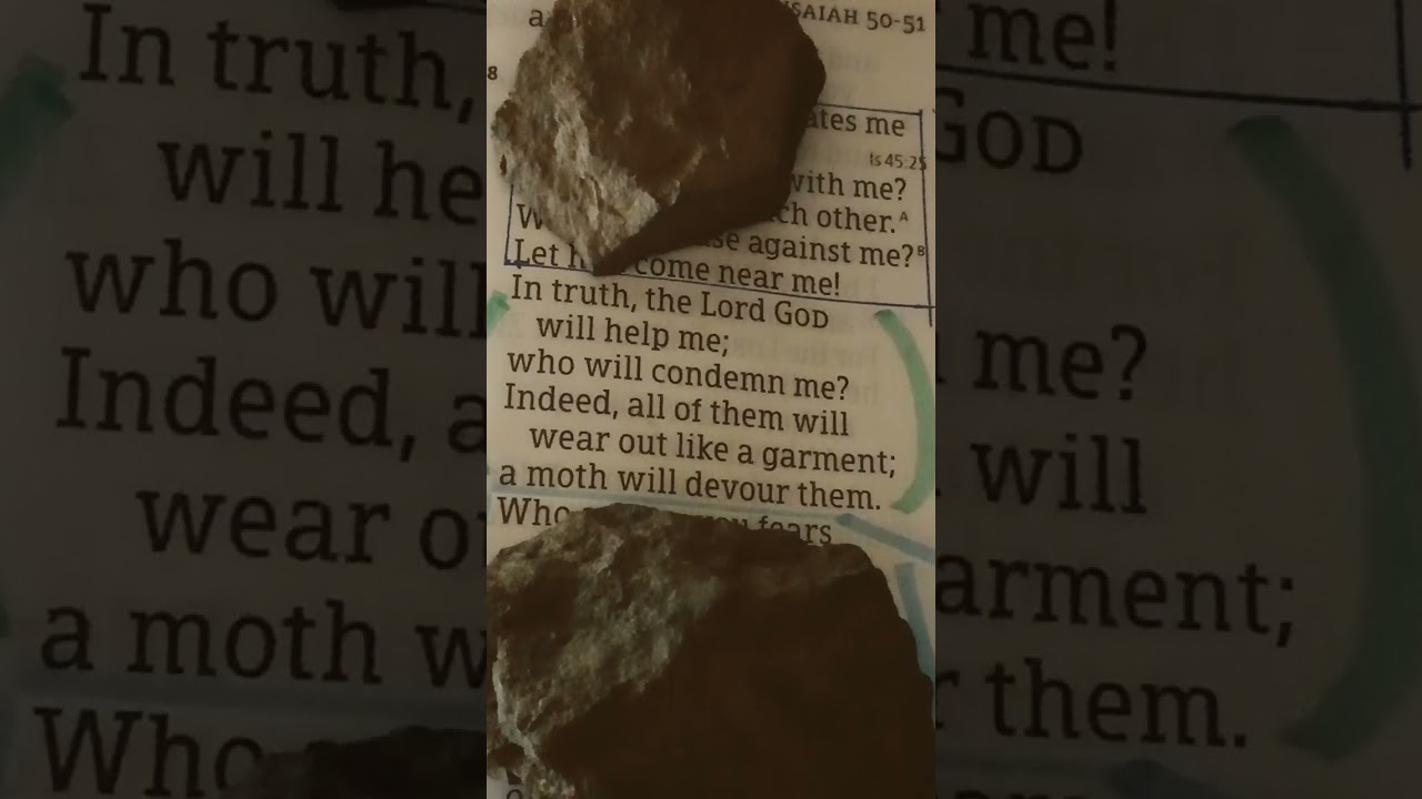 Isaiah 50:9.  YHWH WILL HELP !!!