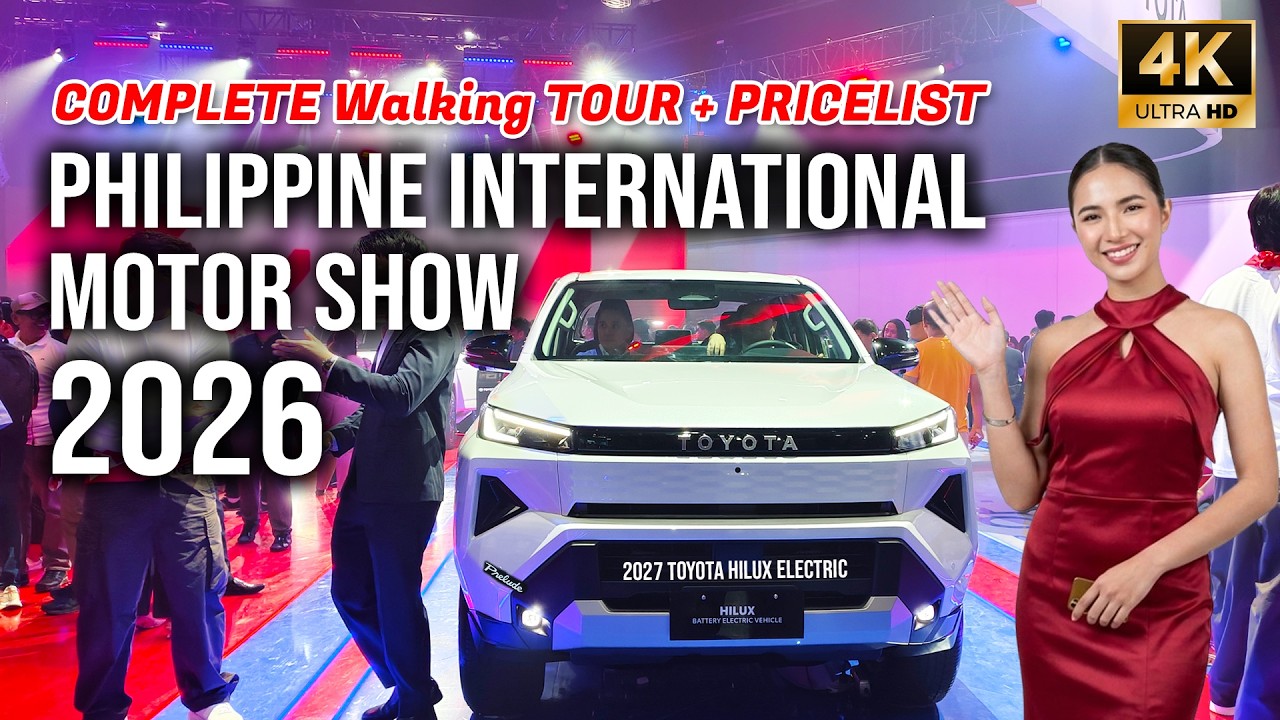 Philippine International Motor Show (PIMS) 2026 COMPLETE Walking TOUR with PRICELIST [4K]