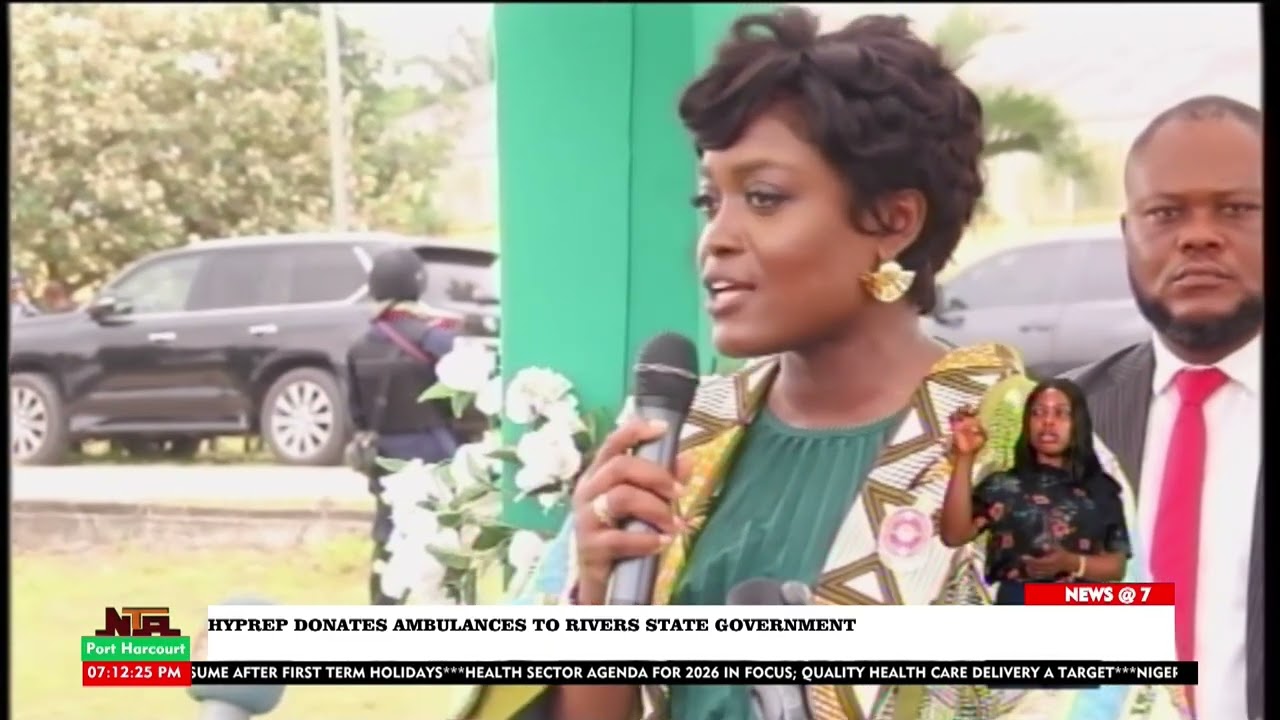 HYDROCARBON POLLUTION REMEDIATION PROJECT (HYPREP) DONATES AMBULANCES TO THE RIVERS STATE GOVERNMENT