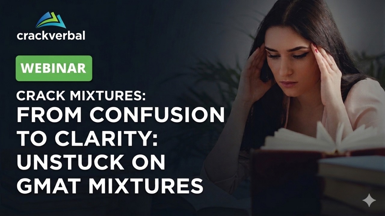 How to Solve Mixture Questions on the GMAT? [Webinar]