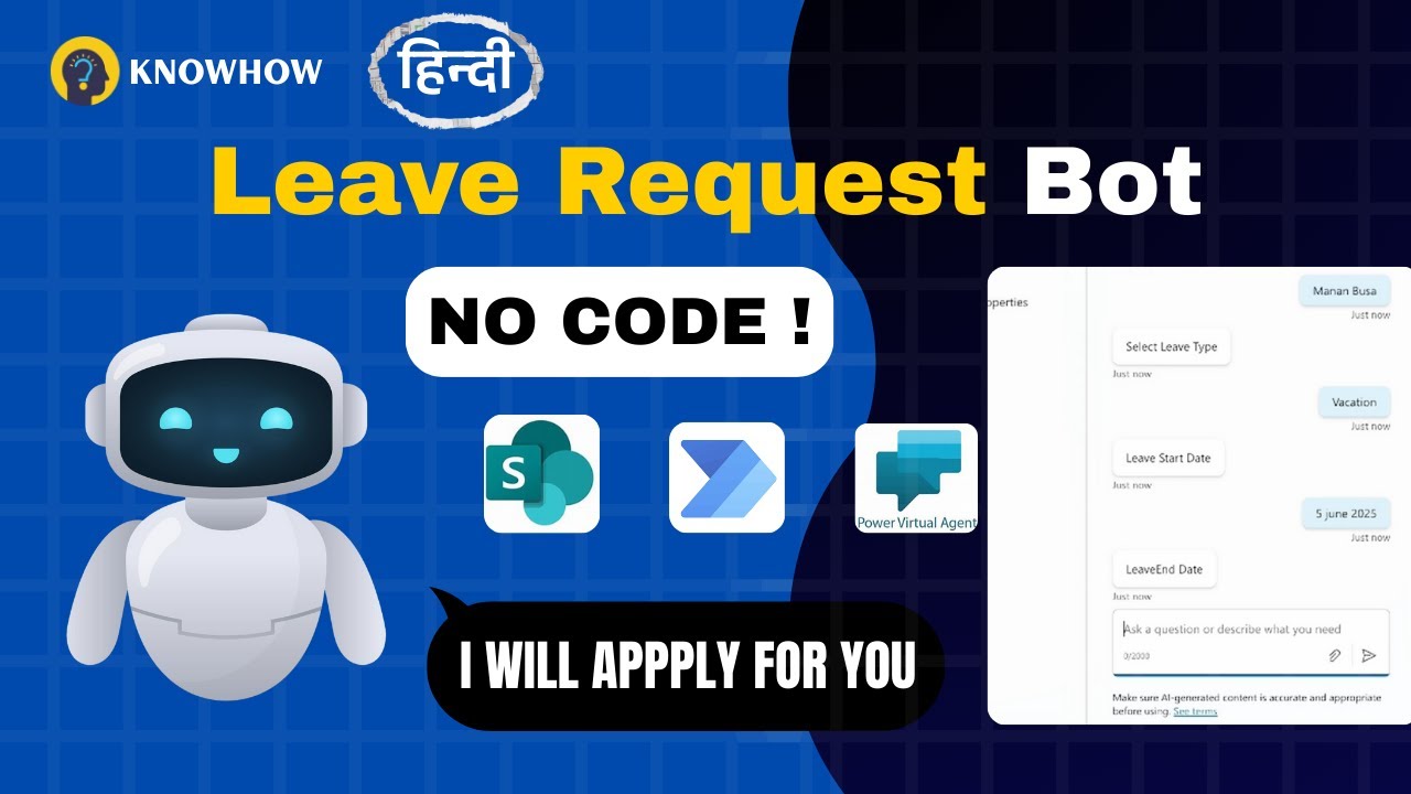 How to Automate HR Leave Requests in Microsoft Teams | Power Automate + Copilot Studio