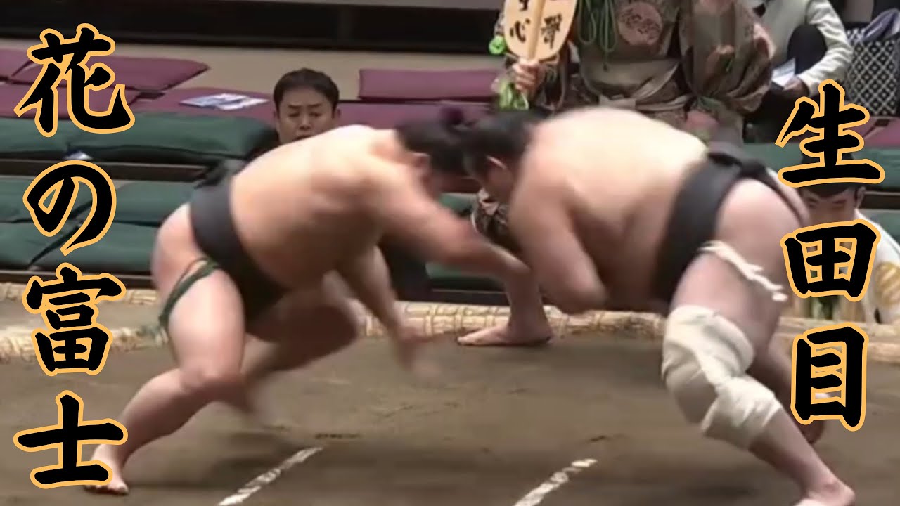 花の富士VS生田目(Hananofuji-Nabatame) 令和8年1月場所11日目 #sumo #相撲
