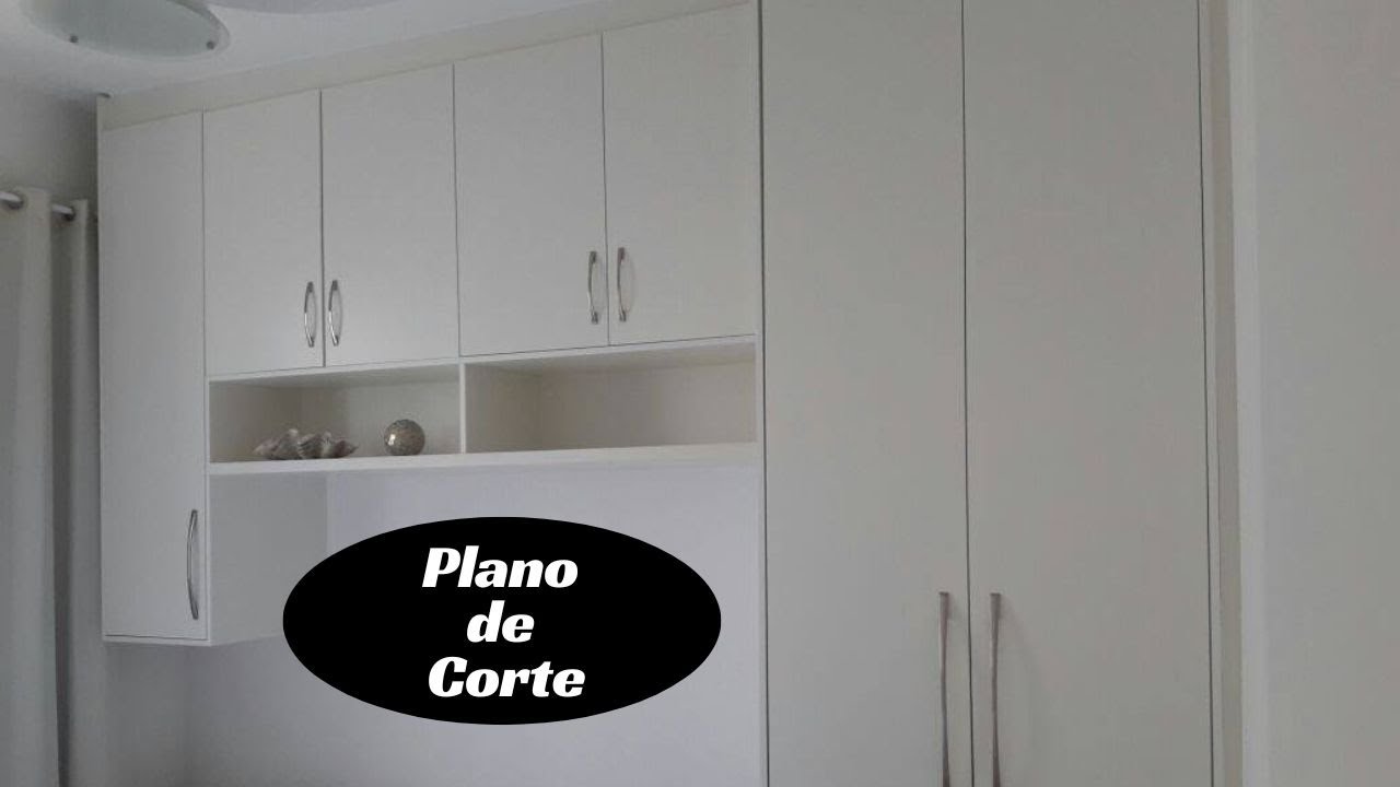 Plano De Corte Guarda Roupa MDF     (Aulão Ao Vivo)