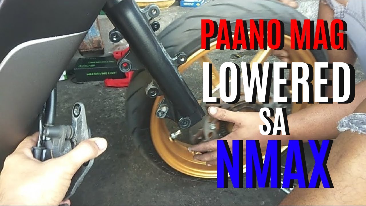 HOW TO LOWERED NMAX FRONT SHOCK