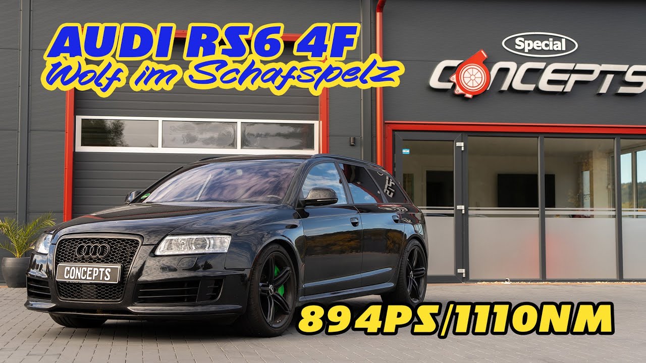 AUDI RS6 4F - Wolf im Schafspelz - 894PS/1110NM