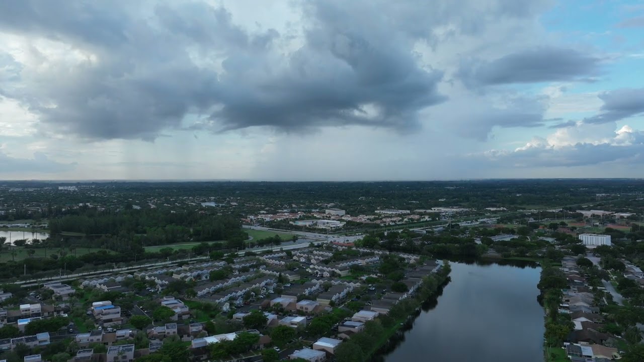 Approaching Storm - Drone Hyperlapse - November 30 2022 | DJI Mavic