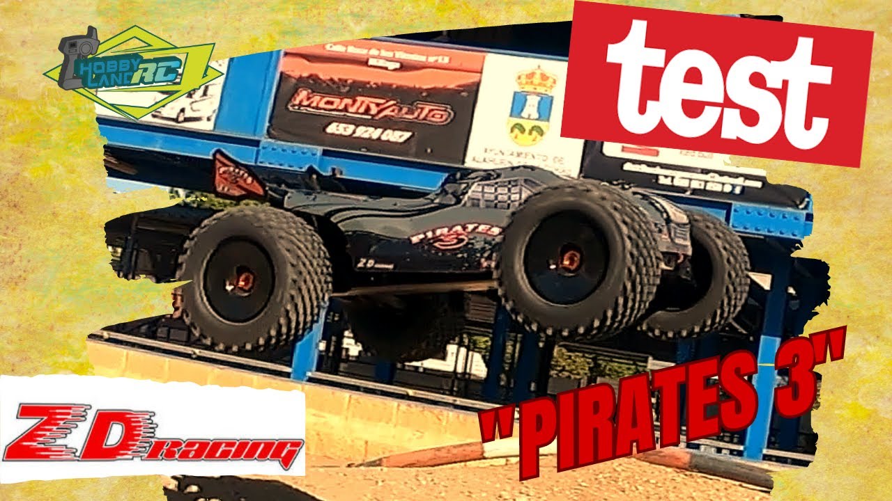 💥💣 ZD RACING PIRATES 3 💣💥 TEST español