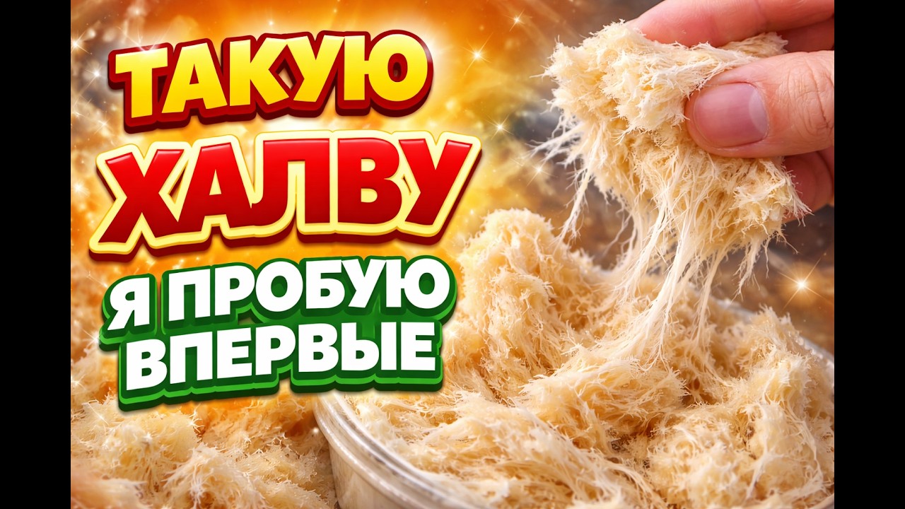 ТАКУЮ ХАЛВУ Я ПРОБУЮ ВПЕРВЫЕ