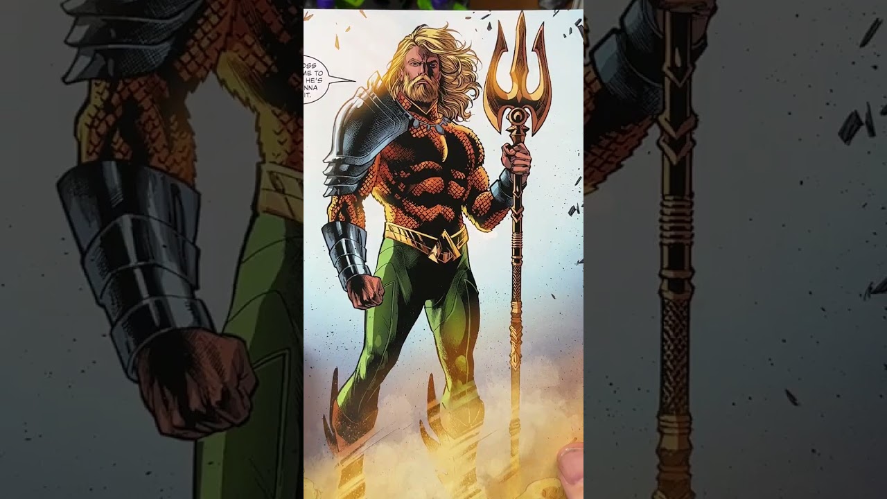 Aquaman 2022 McFarlane Custom Comic #1 DC Comics... OOPS too long!