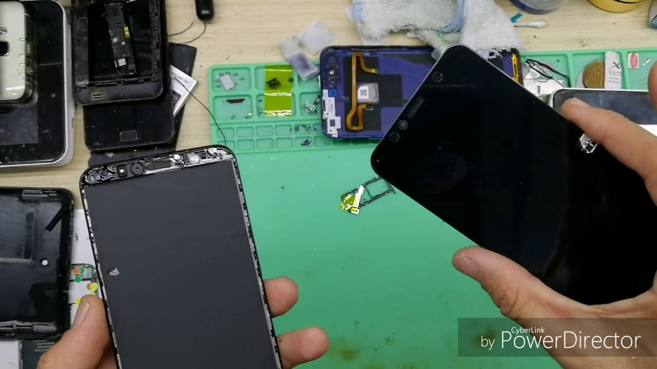 Huawei y6 prime LCD replace 2018 تغيير شاشة