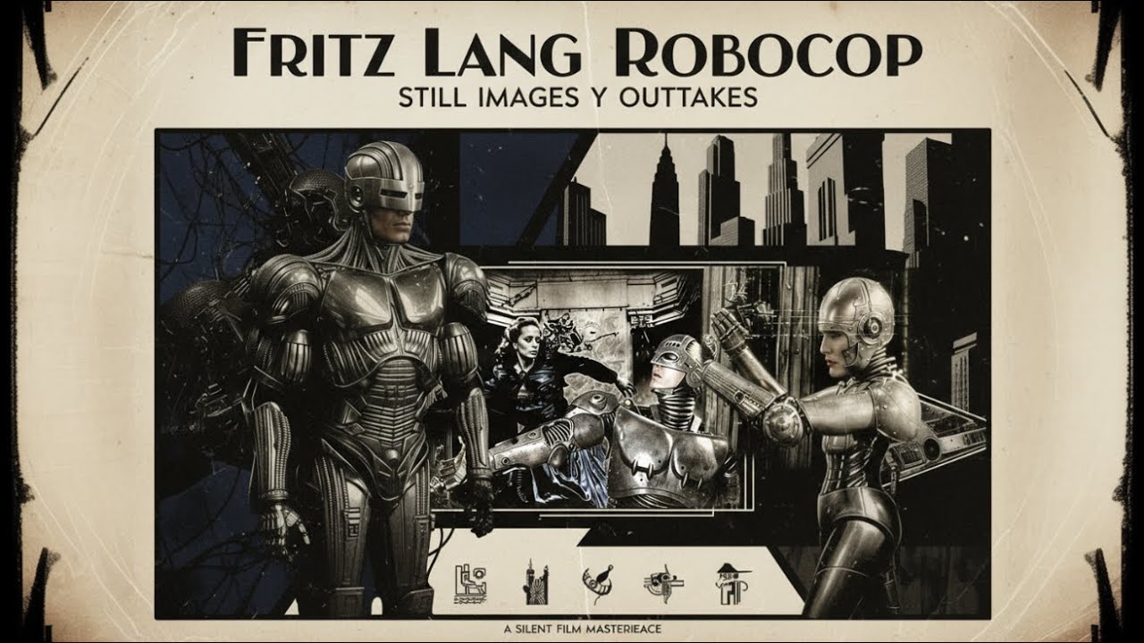 Fritz Lang Robocop Still images & Outakes #ai #movie #fritzlang #trailer #starwars