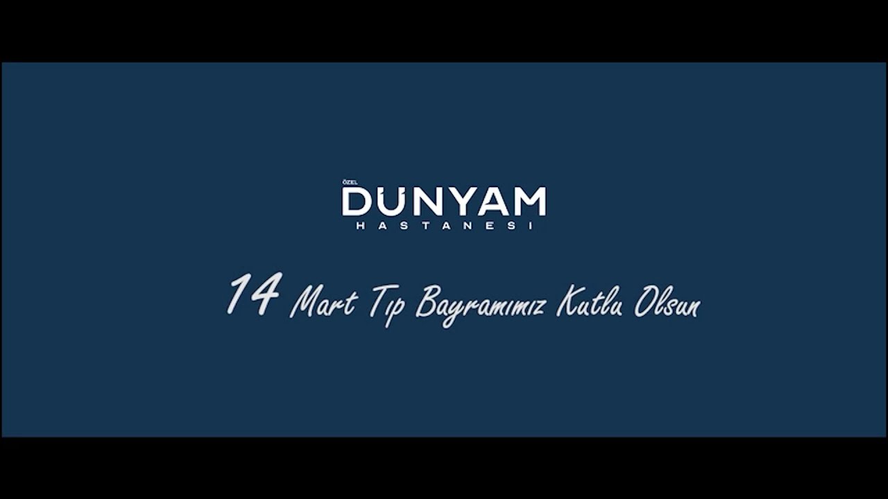 Tüm Sağlık Çalışanlarımızın 14 Mart Tıp Bayramı Kutlu Olsun.