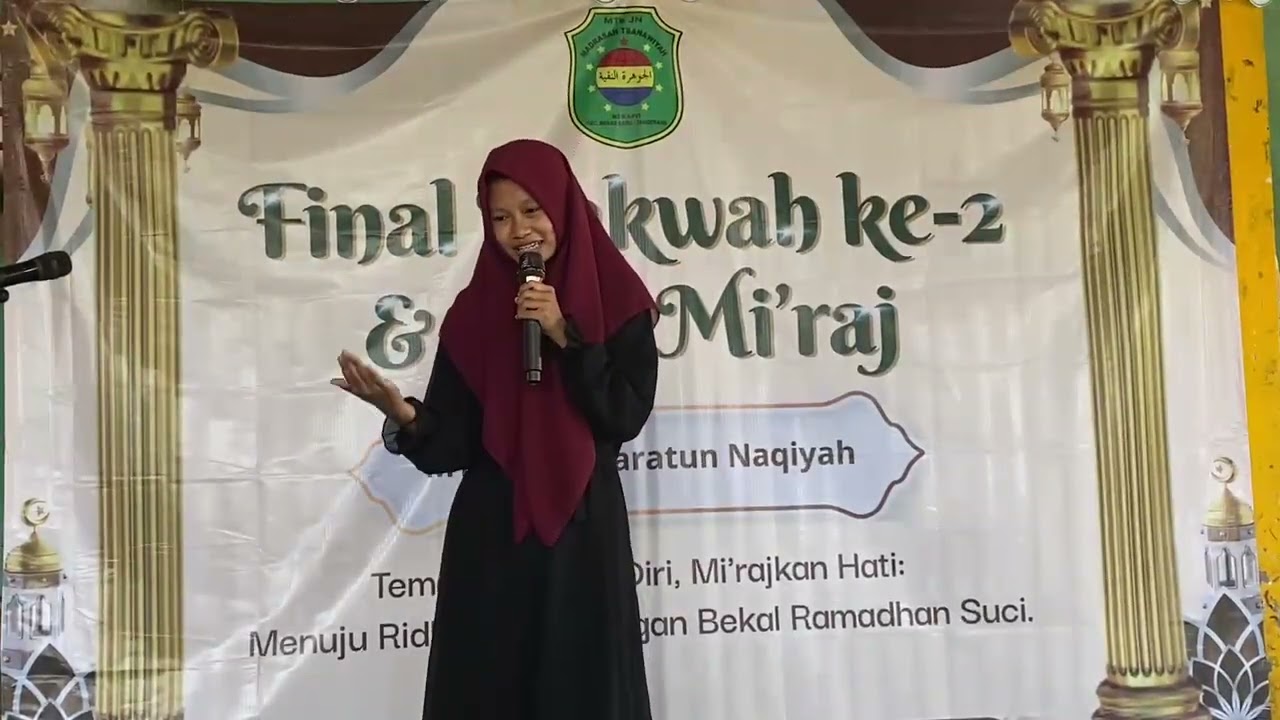 Pidato Terbaik Kelas IX A - Sapudoh