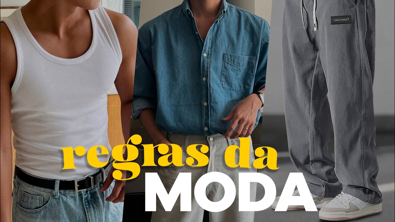 7 REGRAS DE MODA QUE NÃO ENVELHECEM | MODA MASCULINA 2026