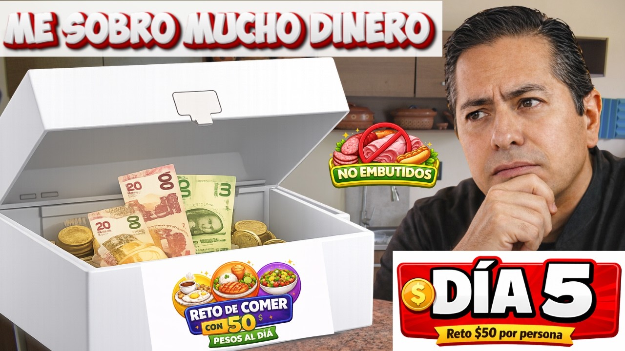 Con $50… ¡y Me Sobró Dinero! | Día 5