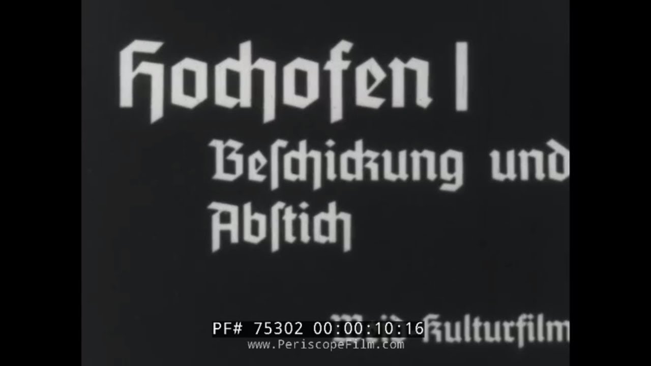 PRODUCTION OF CALCIUM CARBIDE 1930s GERMAN EDUCATIONAL FILM 75262