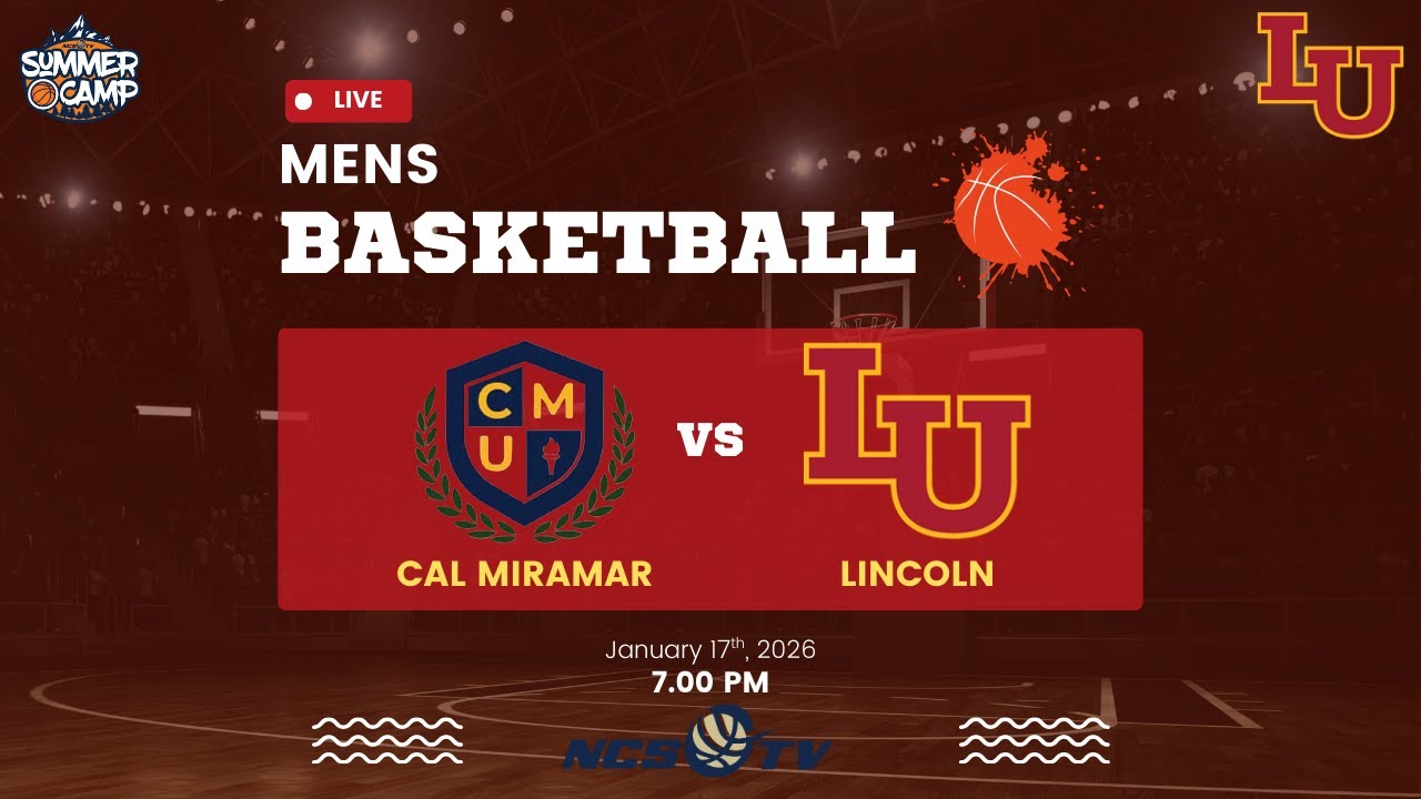 Cal Miramar vs Lincoln University Men's Basketball LIVE 1/17/26