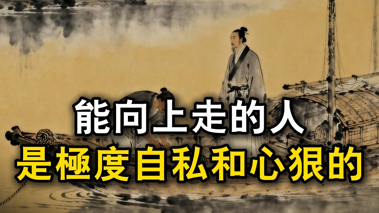 能向上走的人是極度自私和心狠的#观人识人 #识人术 #强者思維 #認知 #自我提升 #認知覺醒 #爲人處世