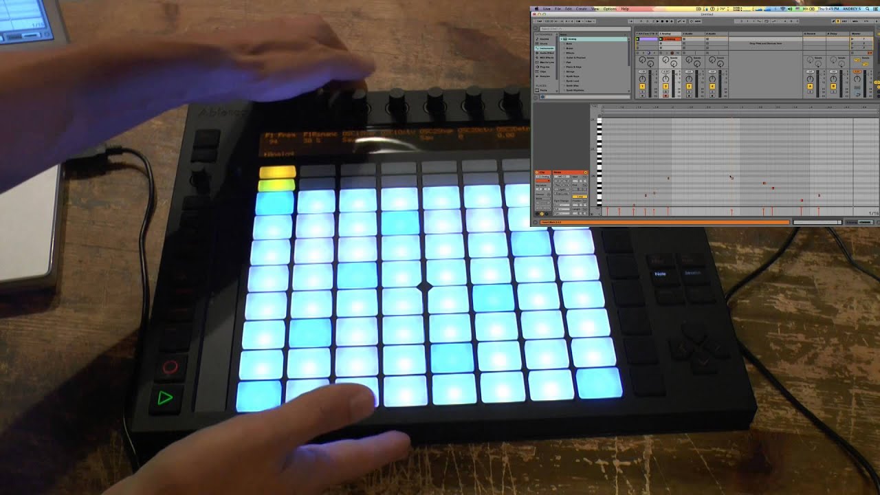 Ableton Push. Подробный обзор