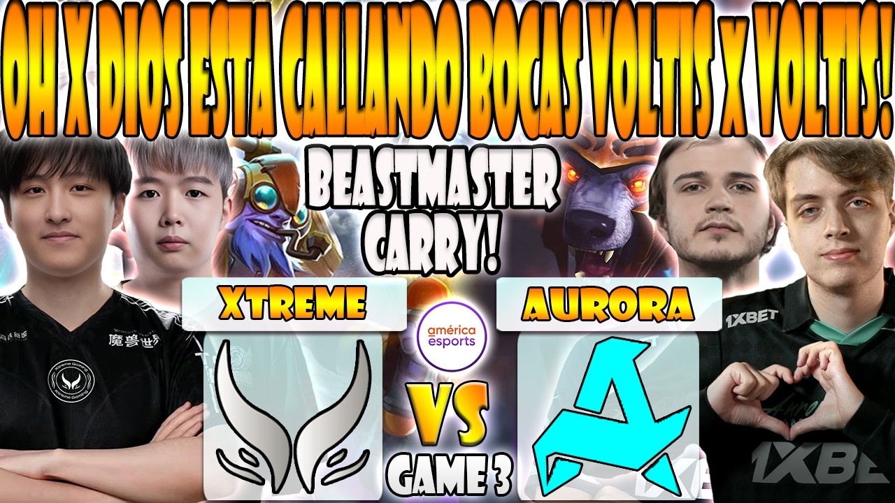 XTREME GAMING vs AURORA BO3[GAME 3] AME, NOTHINGTOSAY vs NIGHTFALL, LORENOF - DREAMLEAGUE SEASON 28