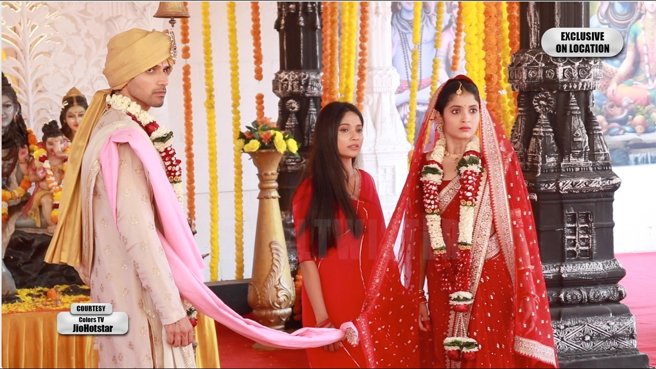 Mangal Lakshmi Upcoming Episode | Lakshmi stops Aarav and Ishna's wedding | On Location