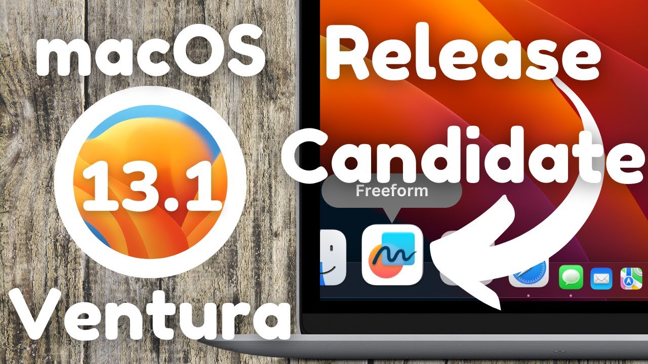 macOS Ventura 13.1 RC - What's New?
