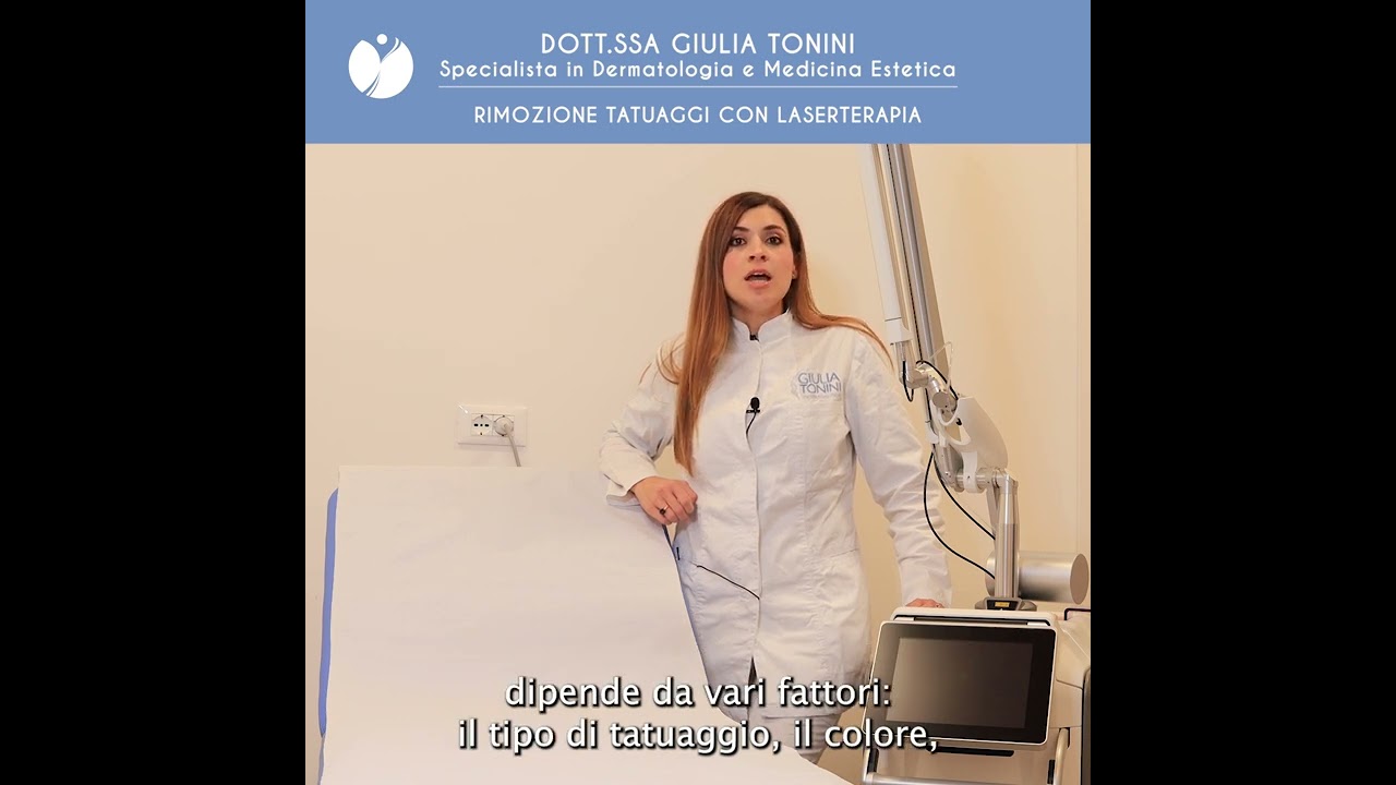 Polo Salute Lucca : Dottoressa Giulia Tonini - rimozione tatuaggi Lucca