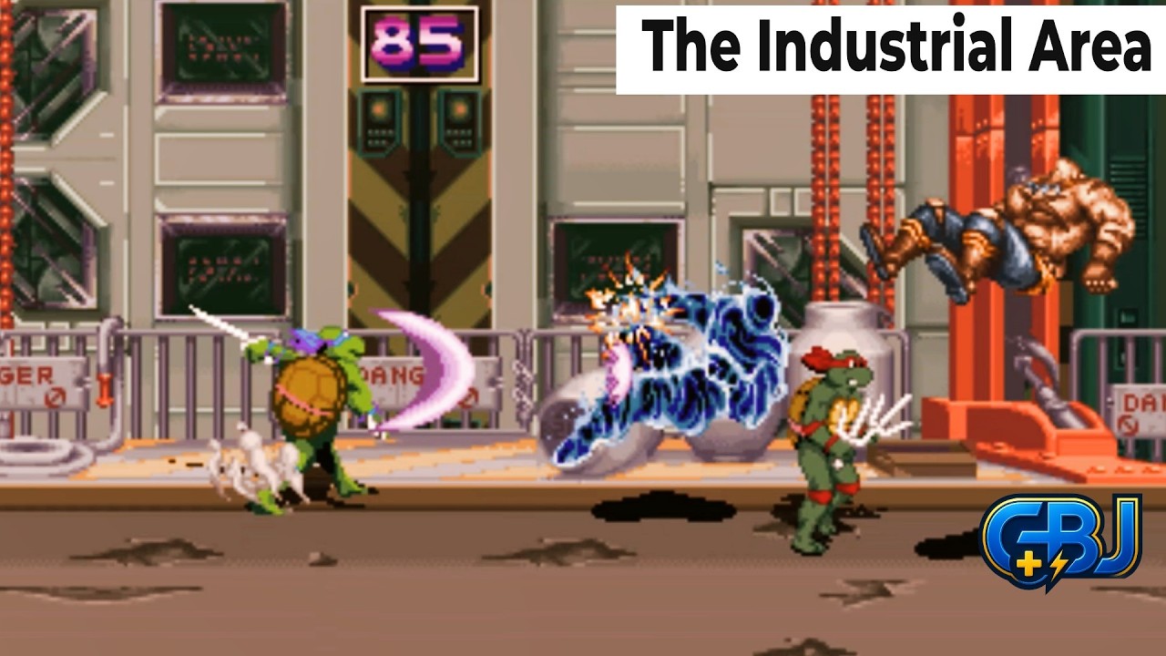Leo & Raph – Super Final Fight Gold Plus Bootleg OpenBOR Co-Op 2026 Gameplay (The Industrial Area)