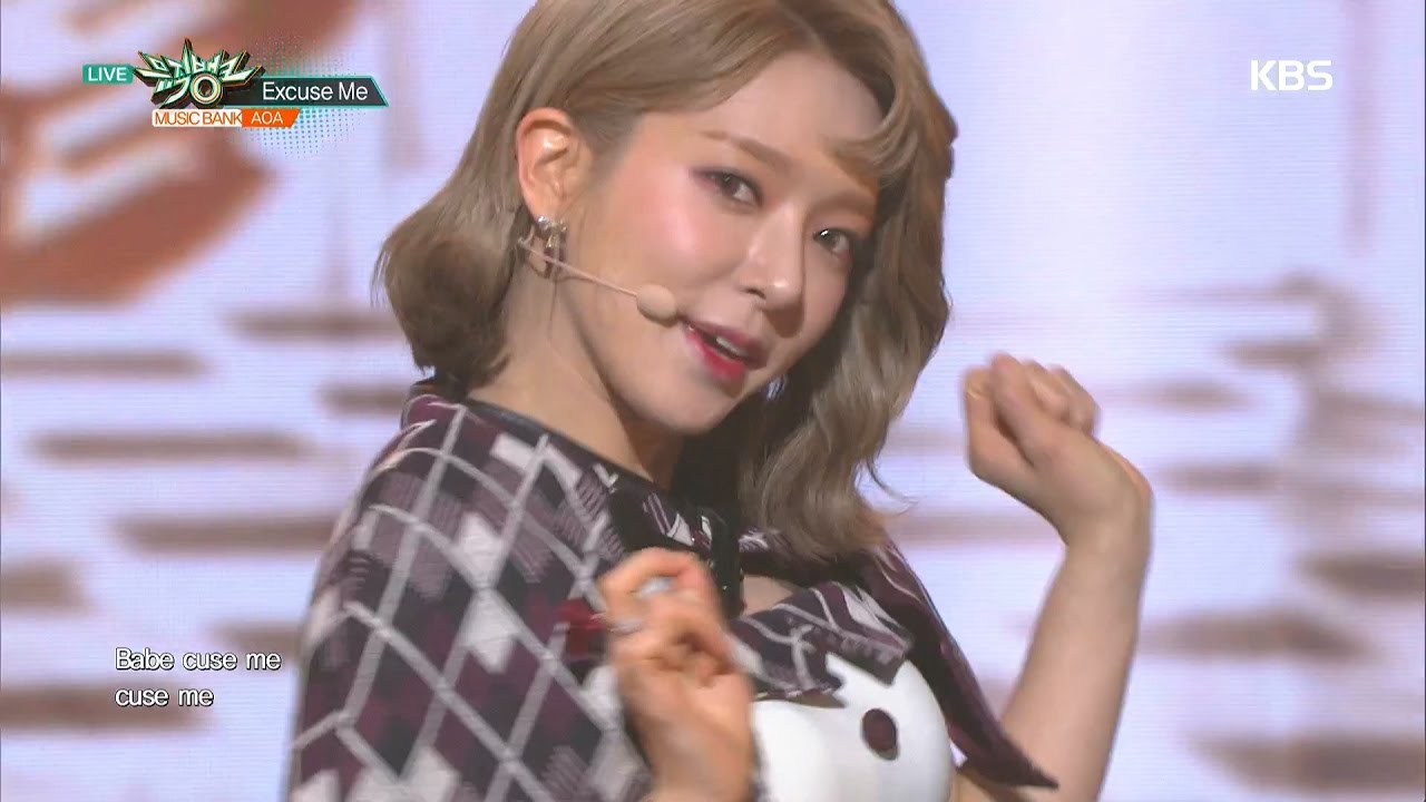 뮤직뱅크 Music Bank - 에이오에이 - 익스큐즈 미 (AOA - Excuse Me).20170113