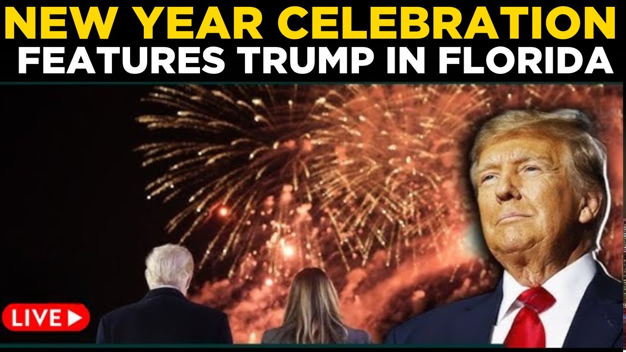TRUMP LIVE | Trump Welcomes New Year 2026 Live From Florida Celebration | NEW YEAR 2026